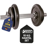 Hantelset Kurzhantel Best Sporting Hanteln 10 kg aus Gusseisen mit Sternverschluss - Hantel verstellbar für Männer und Frauen - Für Dein Workout und Fitnesstraining Zuhause - Adjustable Dumbbell Set