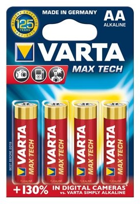 Varta Max Tech AA Mignon 4er-Pack