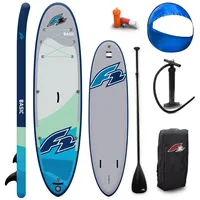F2 SUP Board Stand Up Paddle Board 323 x 81 x 15 cm grau