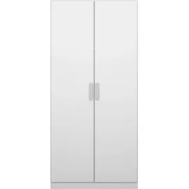 Rauch Drehtürenschrank »Kleiderschrank Schrank Garderobe Garderobenschrank HOMBURG«, in 2 Breiten mit moderner Hochglanzfront MADE IN GERMANY weiß