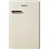 AMICA Kühlschrank KSR 361 160, D (A-G), silber (beige), Rechtsanschlag, Kühlschränke