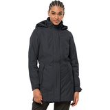 Jack Wolfskin Madison Avenue Coat Mantel, grau M