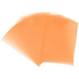 PATIKIL 65 Blätter Pergamentpapier 17.7 x 12.7cm, Transparentpapier Bedruckbar Pergamentpapier 100GSM für Einladungsdruck, Orange