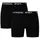 Petrol Industries Boxershorts schwarz/weiß M 2er Pack