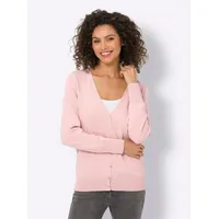 Heine Feinstrickjacke in hellrosé | Gr.: 34
