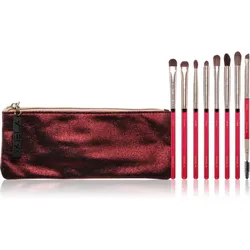 NABLA Cosmetics Ruby Augen-Make-up-Pinselset + Etui