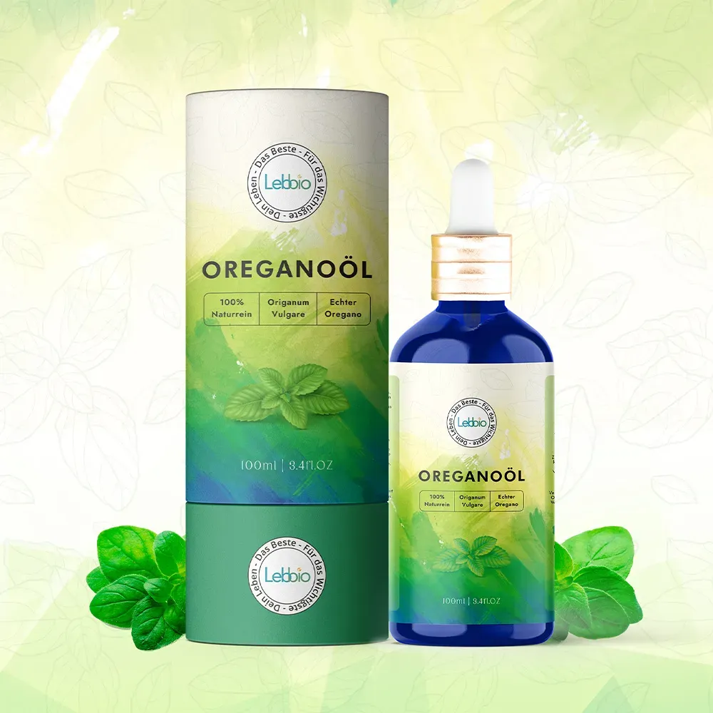 Lebbio – Oregano Öl – 100% Pur und natürlich - 100ml