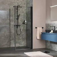 Schöner Wohnen Gretia Duschtür rechts 80 x 200 cm schwarz
