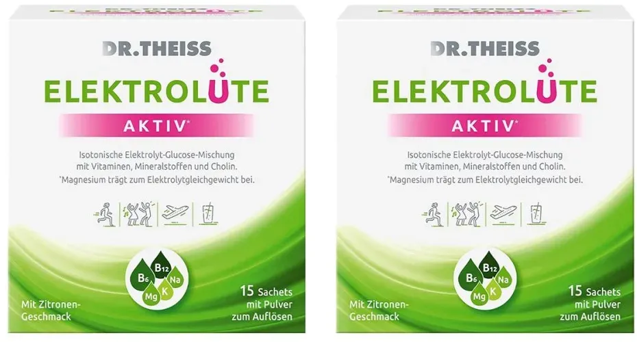 Dr.Theiss Elektrolüte Aktiv Pulver Sachets