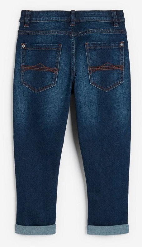 Next Tapered-fit-Jeans Five-Pocket-Jeans (3-16 Jahre) –Tapered Loose Fit (1-tlg) blau 128 (8 J.)