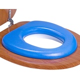 REER 4811.1 Soft-WC-Sitz-Einlage für Kinder, gepolstert, blau