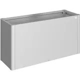 Biohort Hochbeet 152 x 53 x 77 cm Silber