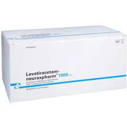 LEVETIRACETAM-neuraxpharm 1000 mg G.z.H.e.Lsg.Ein 100 St