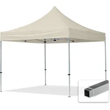 TOOLPORT Faltpavillon, Economy Alu 32mm, Creme