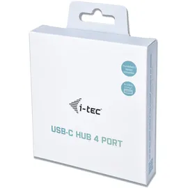 iTEC i-tec USB-C HUB 4 port USB 3.0 Metall