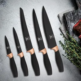 chefhoablorn 15-TLG Profi-Küchenmesser Set aus Edelstahl - Geschenk
