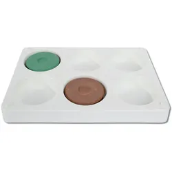 Farbpalette für Temperablocks, stapelbar, leer