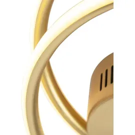 QAZQA Rowan 1-flammig oval gold Aluminium