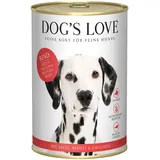 Dog's Love Classic Rind mit Apfel, Spinat & Zucchini 6 x 400 g