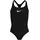 Nike Racerback One Piece Badeanzug Schwarz 140