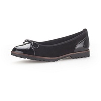 Gabor Damen Klassische Ballerinas, Frauen Flats,Pumps,Halbschuhe,Sommerschuhe,Slipper,Ballerina-Schuhe,flach,schwarz (Cognac),37 EU / 4 UK - 37 EU