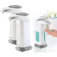 Pearl 2er-Set automatische Seifenspender mit Bewegungssensor, grau