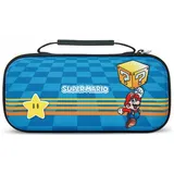 PowerA Mystery Block Nintendo Switch OLED Protection Case für tragbare Spielkonsolen Cover Filz, Gummi Blau