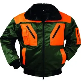 Industrial Quality Supplies Forstpilotenjacke Gr.XXL grün/orange 70%Polyacryl/30%Polyester Webpelzfutter