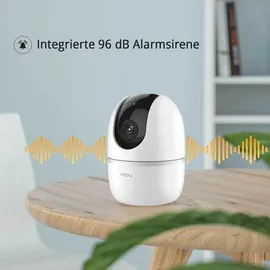 Imou A1 3 MP WLAN Überwachungskamera Weiß