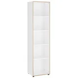 vogl möbelfabrik Trelle Aktenregal 46 cm x 35 cm x 186 cm weiß