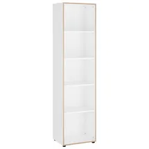 vogl möbelfabrik Trelle Aktenregal 46 cm x 35 cm x 186 cm weiß