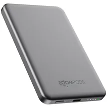 BOOMPODS PowerSnap 5000mAh Graphite Magnetic Powerbank