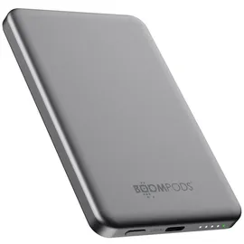 BOOMPODS PowerSnap 5000mAh Graphite Magnetic Powerbank