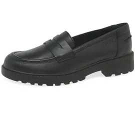 GEOX Junior Girl J Casey Girl Moccasins Black 37_EU