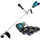 Makita DUR 369 ARG4 Akku Freischneider 36 V ( 2x 18 V ) 43 cm Brushless + 4x Akku 6,0 Ah + Ladegerät