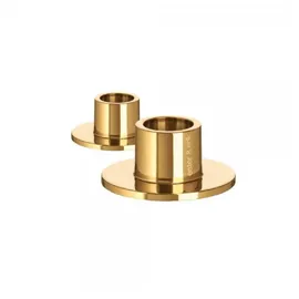 ester & erik Kerzenhalter Set für Spitzkerzen shiny Gold
