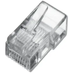 ASSMANN DIGITUS Modularstecker, für Rundkabel, 8P8C ungeschirmt