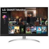 LG 32SQ700S-W Smart-Monitor, 32 Zoll, 3840 x 2160 (UHD), 16:9, 62 Hz, 5 ms, Weiß