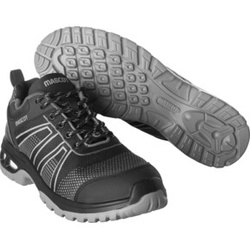 Mascot Sicherheitshalbschuh S1P mit Schnürsenkel Sicherheitshalbschuh S1P Sicherheitsschuhe Größe 1043, schwarz/anthrazit
