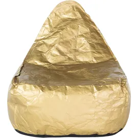Beliani Sitzsack DROP Gold