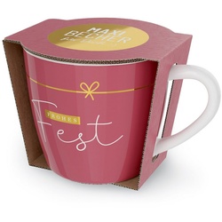 La Vida Tasse Weihnachtstasse Kaffeetasse Kaffee Tee Tasse Becher 400ml la vida, Material: Porzellan