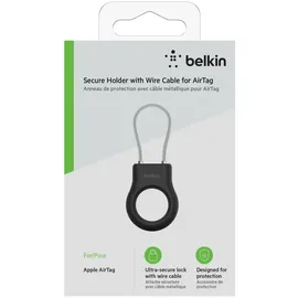 Belkin Secure Holder mit Draht für AirTag schwarz