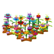 Wisam DIY Blumen Bausteine Set 148-tlg.