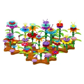 Wisam DIY Blumen Bausteine Set 148-tlg.