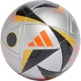 Adidas Fussballliebe Finale League Ball Silver Metallic / Gold Metallic / Black / Solar Red 5