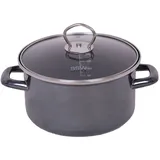SSW Black Tiger Kochtopf 24 cm rund