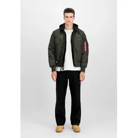 Alpha Industries Ma-1 D-tec schwarz XS