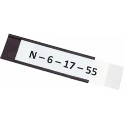 Eichner Magnetisches C-Profil + Papiereinlage + transparenter Klarsichtfolie  30 mm x 50 m