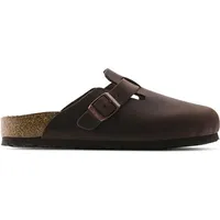Damen Pantoletten BIRKENSTOCK BOSTON SFB LEOI HABANA 40 - Braun - 40