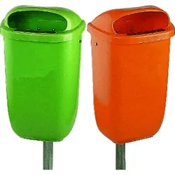 Papierkorb 50 l Ksunststoff grün - grün